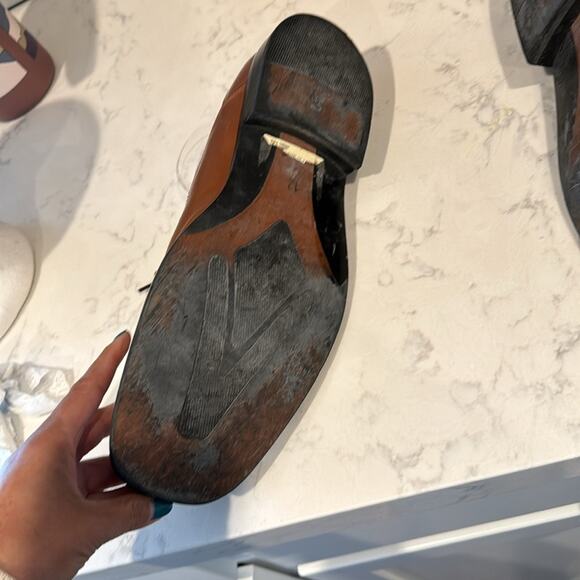 STACY ADAMS Corrado Bike Toe Lace-up Oxford tan brown office semi formal size 12 - Picture 7 of 9